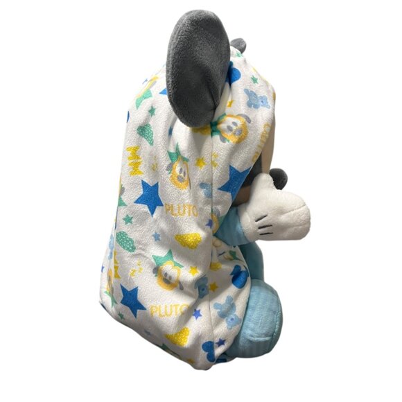 Disney Parks Disney Babies Baby Mickey Mouse Plush with Swaddle Pouch Blanket - Picture 5 of 7